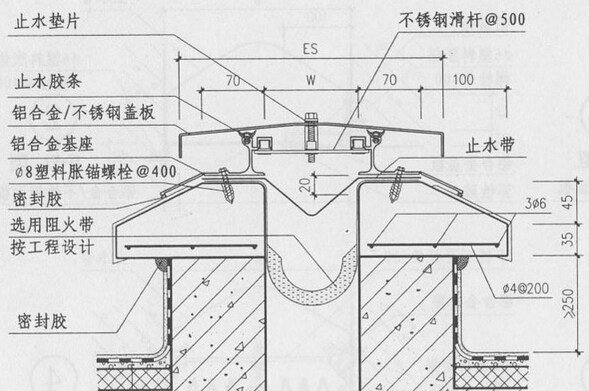 沉降縫